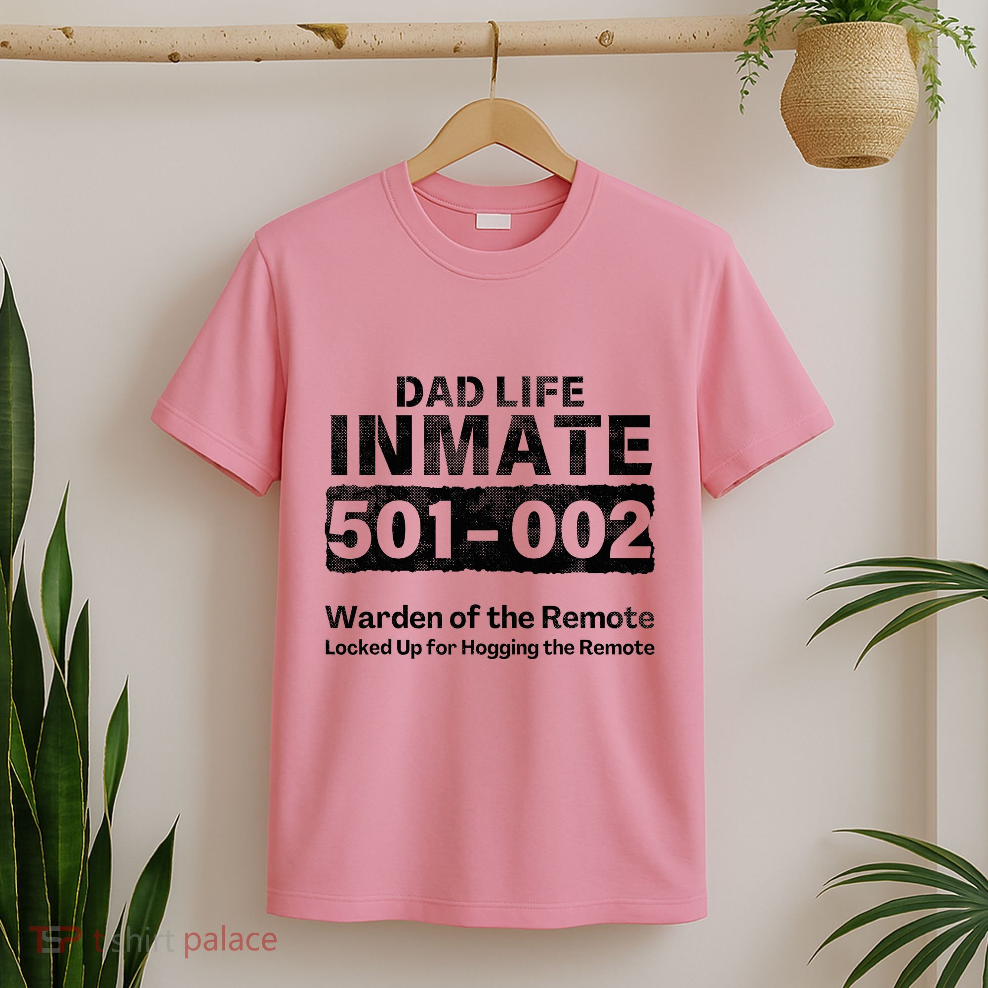 Dad Life Prisoner Inmate Jail Halloween Costume T-Shirt