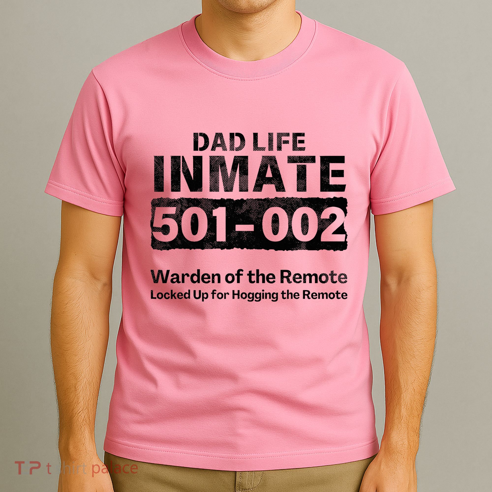 Dad Life Prisoner Inmate Jail Halloween Costume T-Shirt