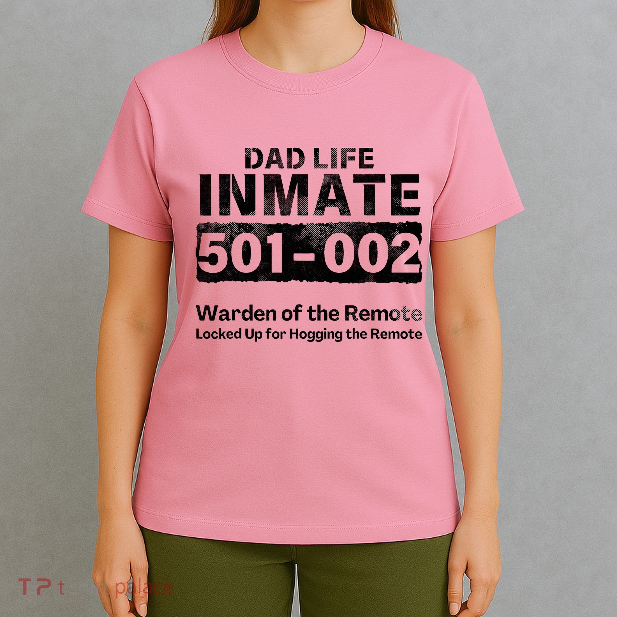 Dad Life Prisoner Inmate Jail Halloween Costume T-Shirt