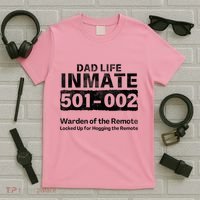Dad Life Prisoner Inmate Jail Halloween Costume T-Shirt thumb 5