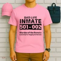 Dad Life Prisoner Inmate Jail Halloween Costume T-Shirt thumb 6