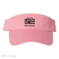 Dad Life Prisoner Inmate Jail Halloween Costume Visor thumb 0