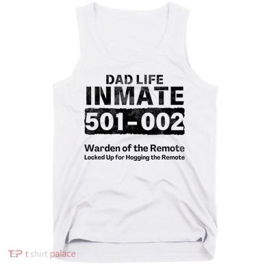 Dad Life Prisoner Inmate Jail Halloween Costume Tank Top