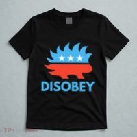 Disobey Libertarian Porcupine Resist Tyranny Gift T-Shirt thumb 5