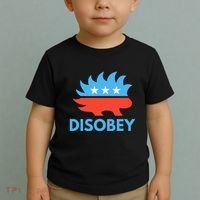 Disobey Libertarian Porcupine Resist Tyranny Gift Toddler T-Shirt thumb 2