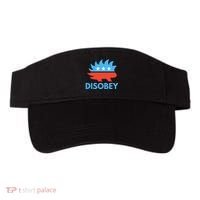Disobey Libertarian Porcupine Resist Tyranny Gift Visor thumb 0