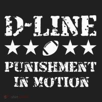 D Line Punishment In Motion Football Defensive Lineman Tumbler thumb 3