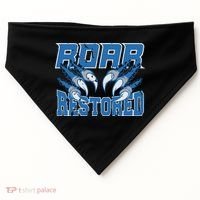 Detroit Lion Roar Restored USA-Made Doggie Bandana thumb 0