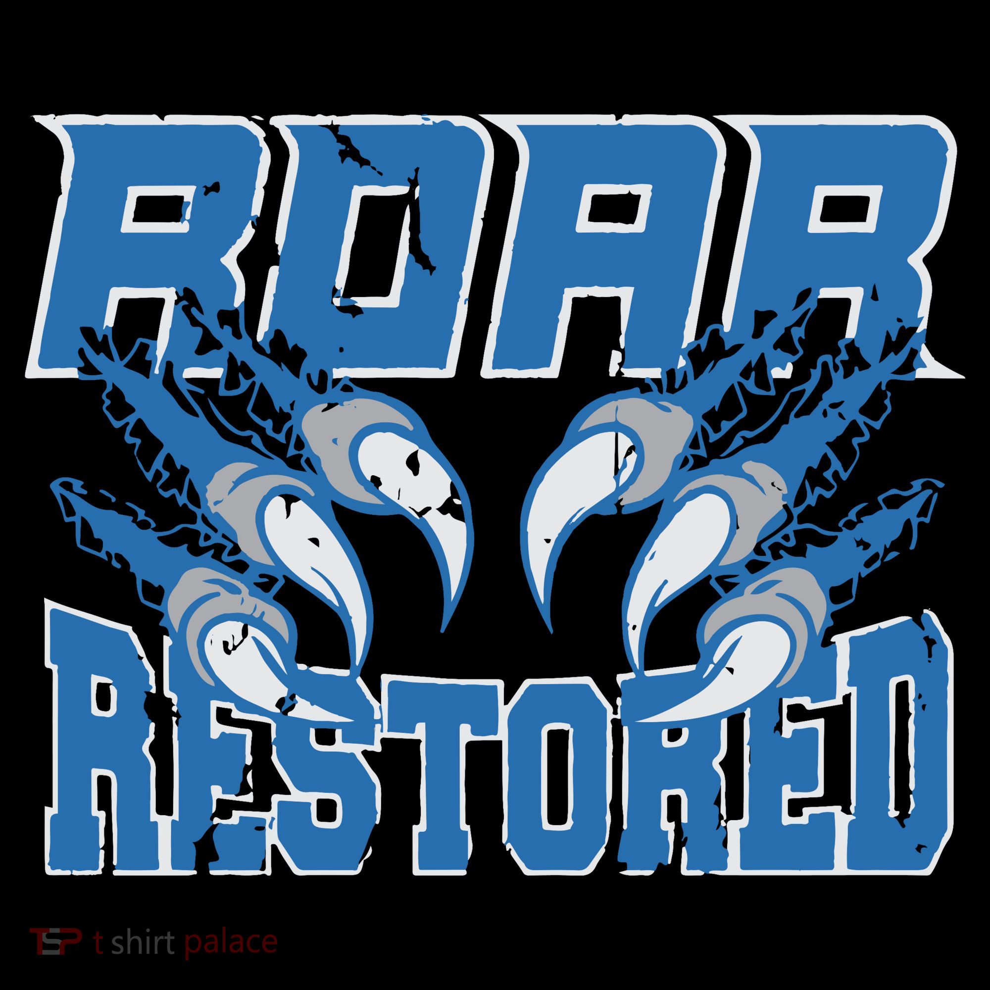Detroit Lion Roar Restored Women's Hoodie