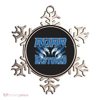 Detroit Lion Roar Restored Ornament