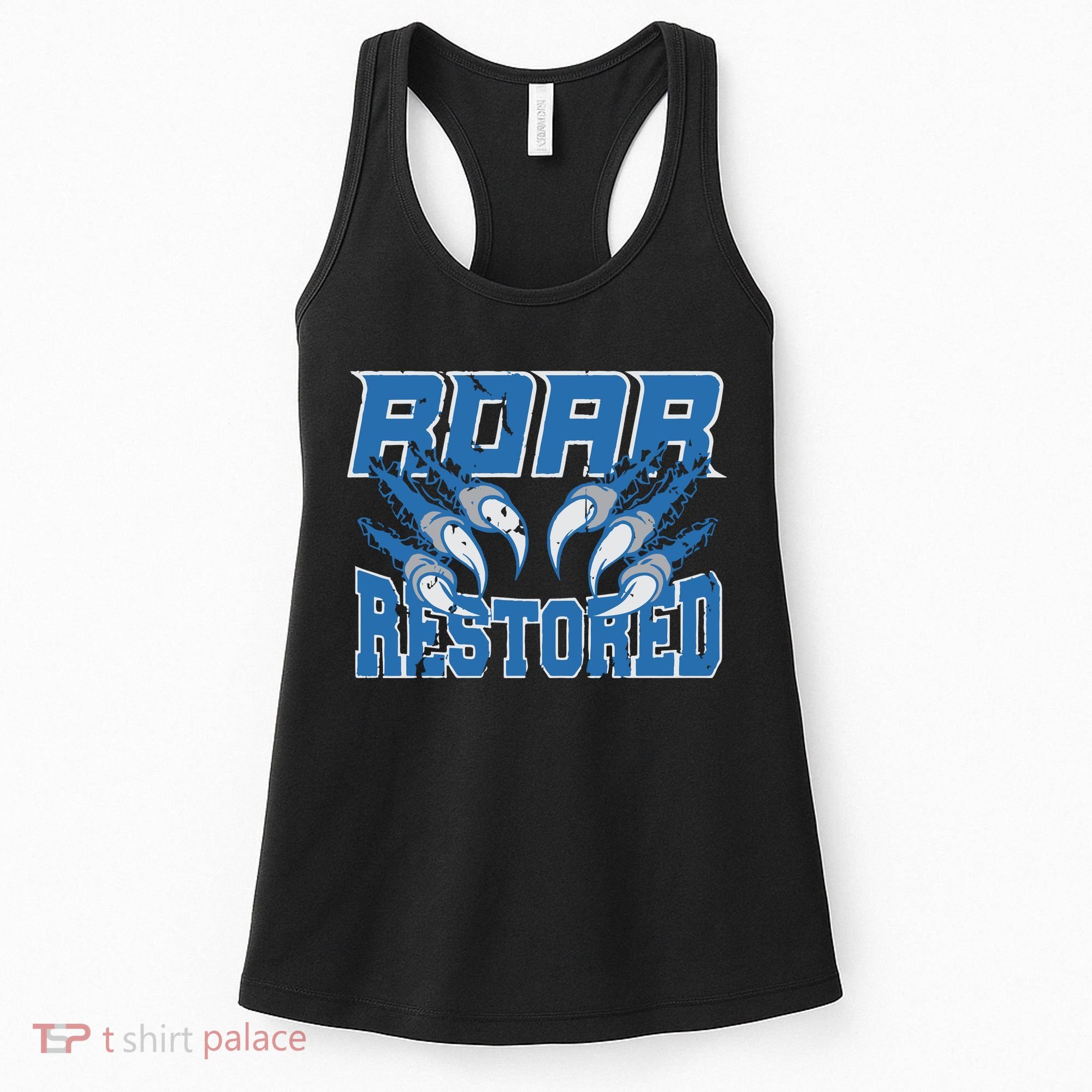 Detroit Lion Roar Restored Women's Tank Top