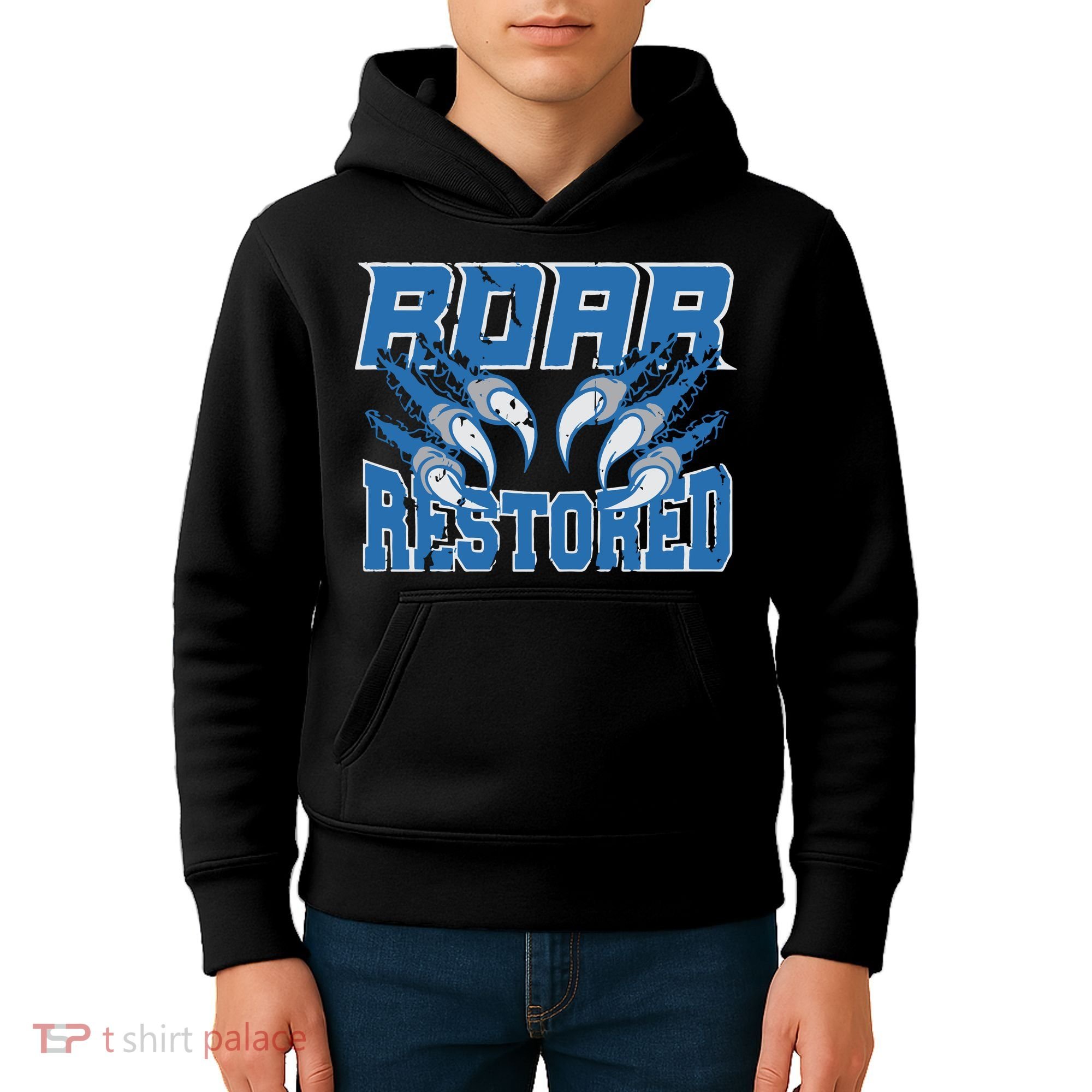 Detroit Lion Roar Restored Kids Hoodie