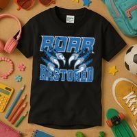 Detroit Lion Roar Restored Kids T-Shirt thumb 3