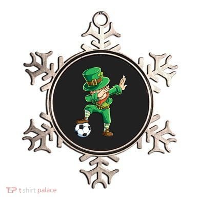 Dabbing Leprechaun St Patricks Day Soccer Sports Gift Ornament