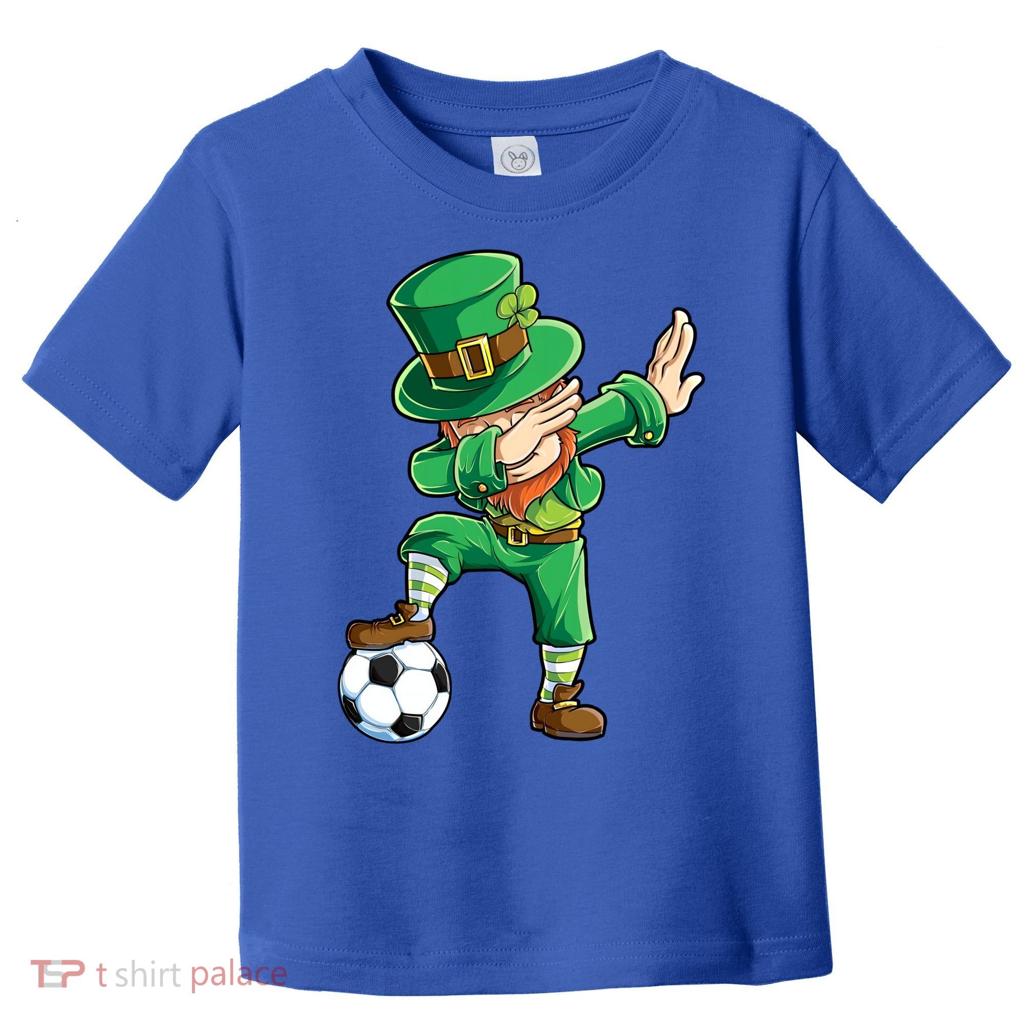 Dabbing Leprechaun St Patricks Day Soccer Sports Gift Toddler T-Shirt