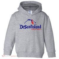 DeSantisLand Land State Of Liberty Florida Map Patriotic Toddler Hoodie thumb 0