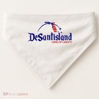 DeSantisLand Land State Of Liberty Florida Map Patriotic USA-Made Doggie Bandana thumb 0