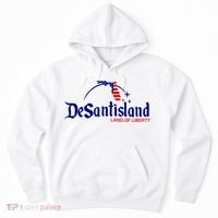 DeSantisLand Land State Of Liberty Florida Map Patriotic Hoodie thumb 0