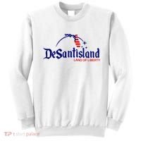DeSantisLand Land State Of Liberty Florida Map Patriotic Sweatshirt thumb 0