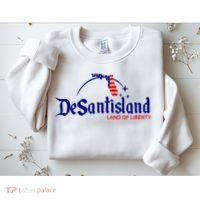 DeSantisLand Land State Of Liberty Florida Map Patriotic Sweatshirt thumb 2