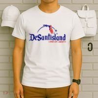 DeSantisLand Land State Of Liberty Florida Map Patriotic T-Shirt thumb 6