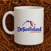 DeSantisLand Land State Of Liberty Florida Map Patriotic Coffee Mug thumb 2