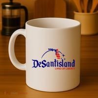 DeSantisLand Land State Of Liberty Florida Map Patriotic Coffee Mug thumb 4