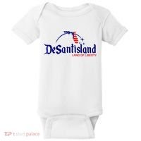 DeSantisLand Land State Of Liberty Florida Map Patriotic Baby Bodysuit thumb 0