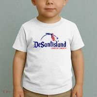 DeSantisLand Land State Of Liberty Florida Map Patriotic Toddler T-Shirt thumb 2