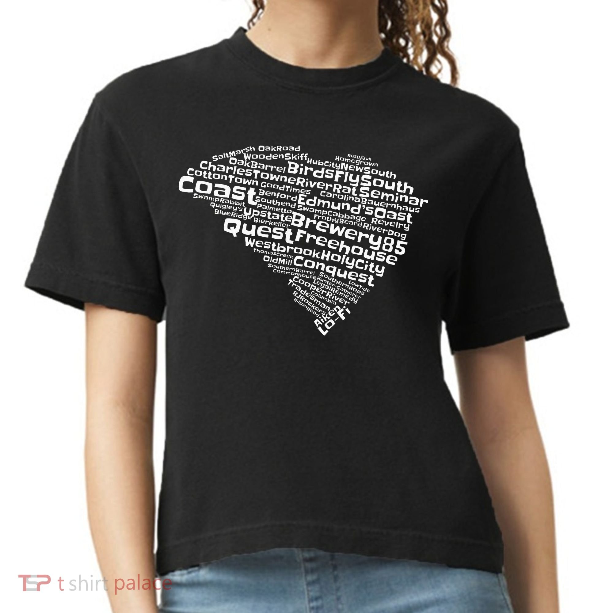 Drink Local South Carolina Breweries Comfort Colors Boxy T-Shirt