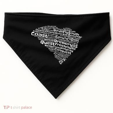 Drink Local South Carolina Breweries USA-Made Doggie Bandana