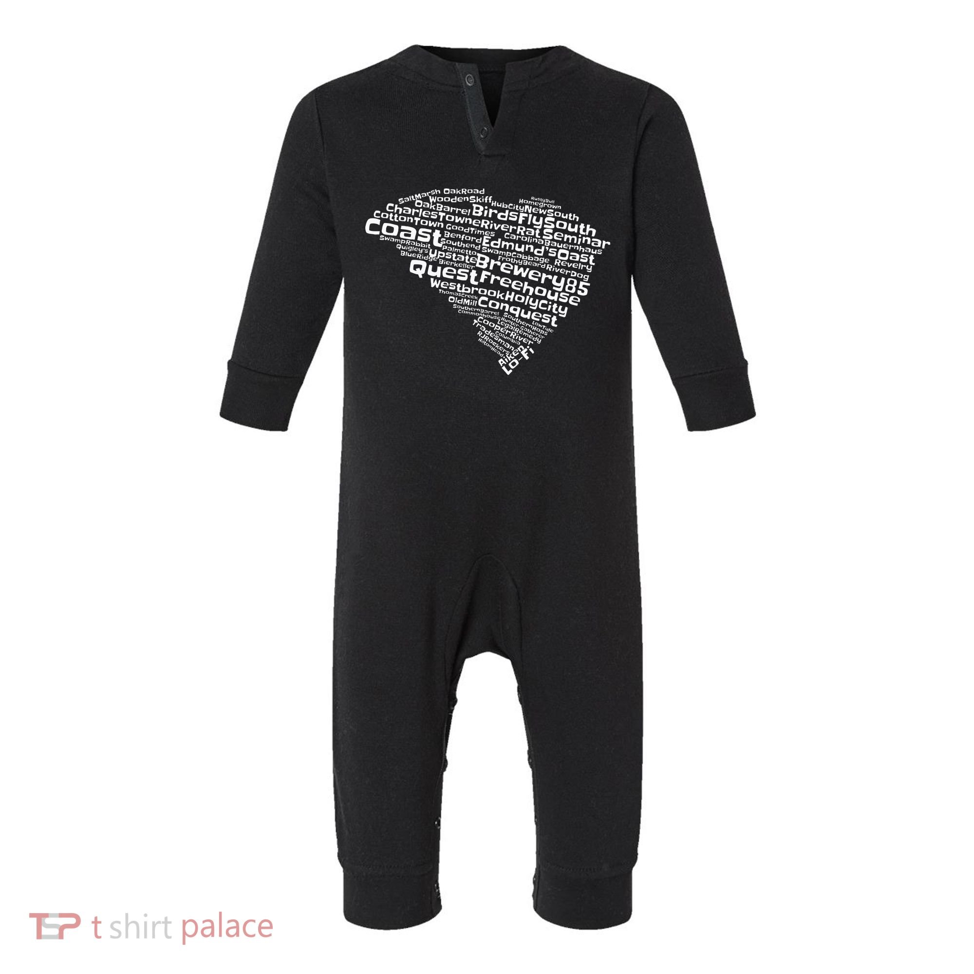 Drink Local South Carolina Breweries Infant Fleece One Piece