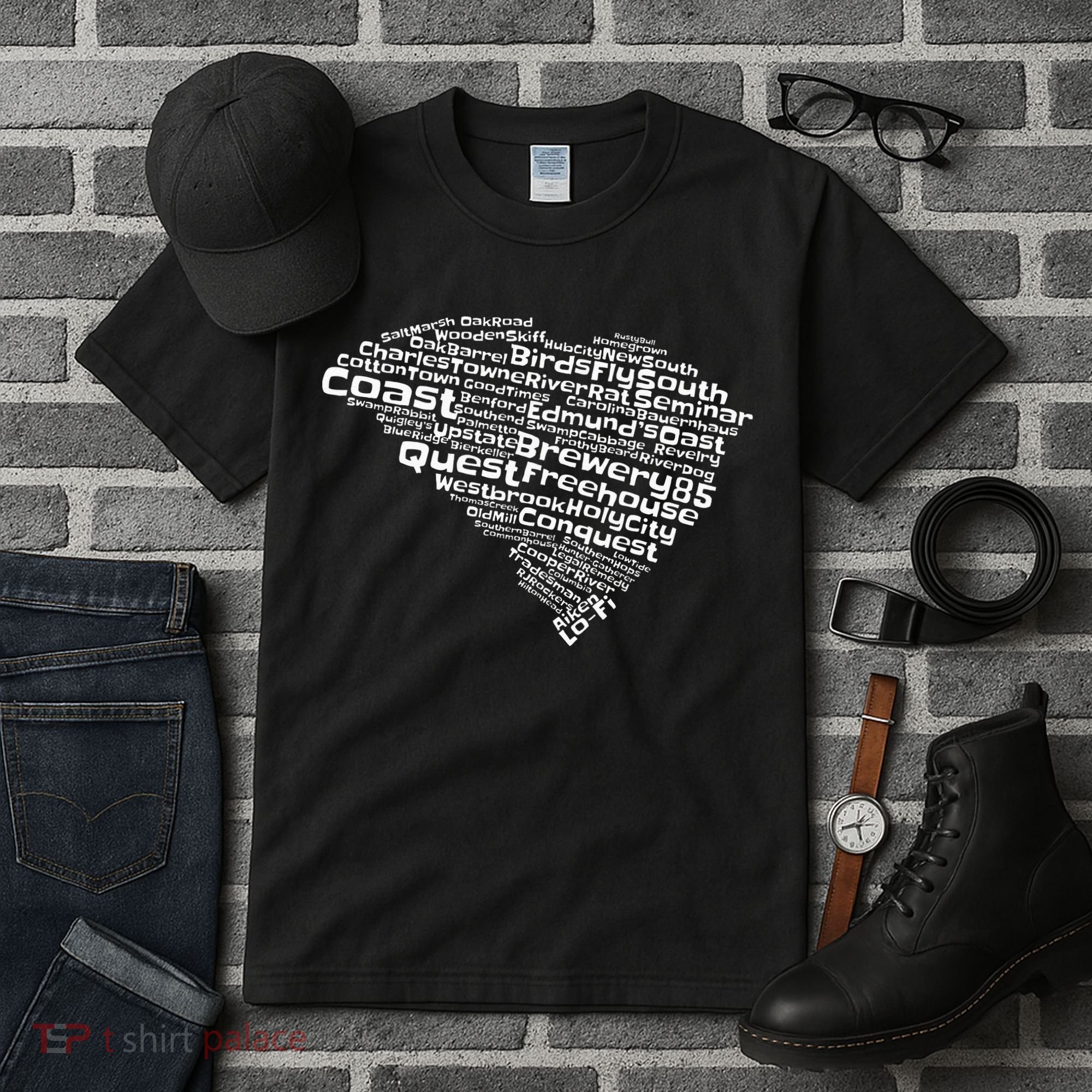 Drink Local South Carolina Breweries Tall T-Shirt