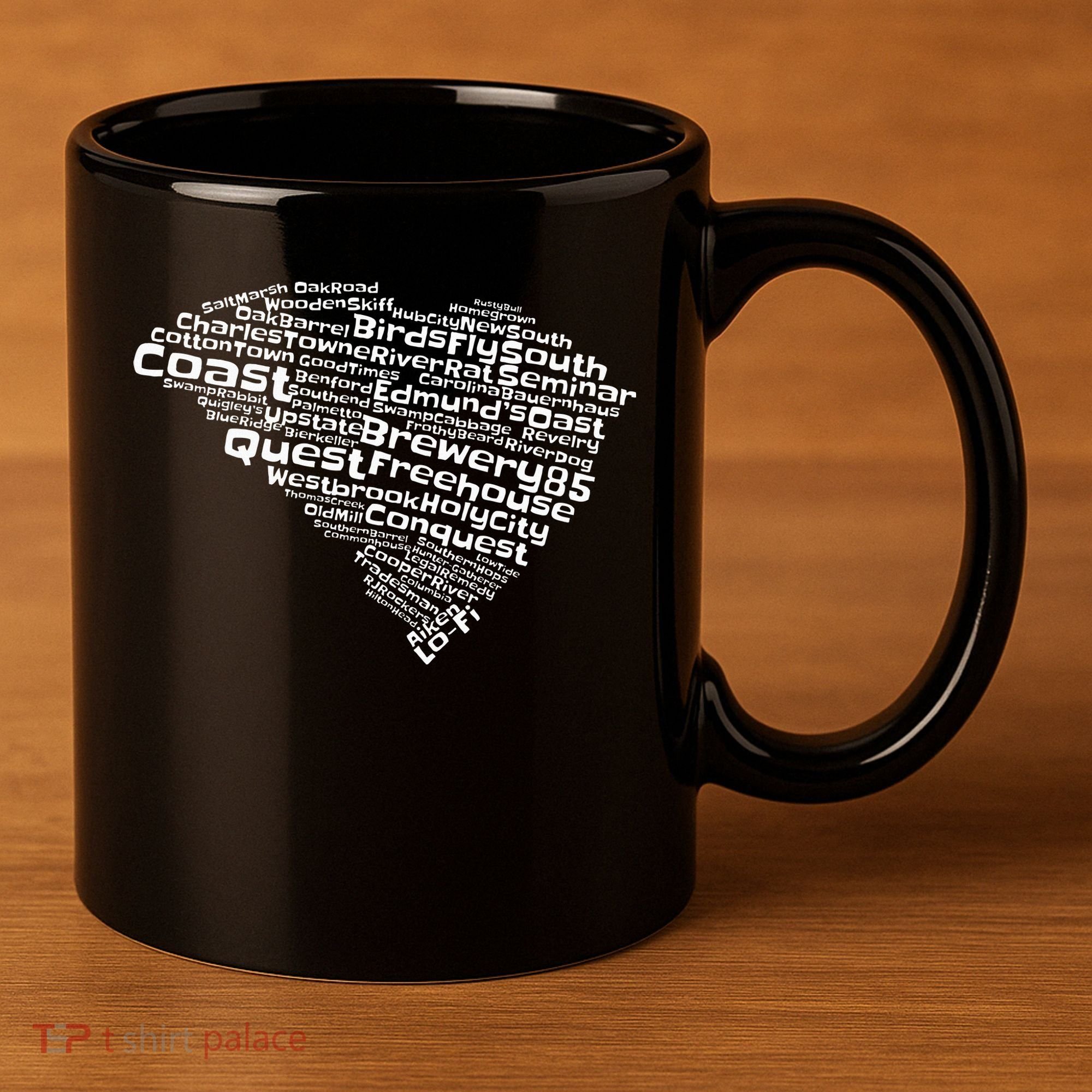 Drink Local South Carolina Breweries 11oz C Handle Ceramic Mug