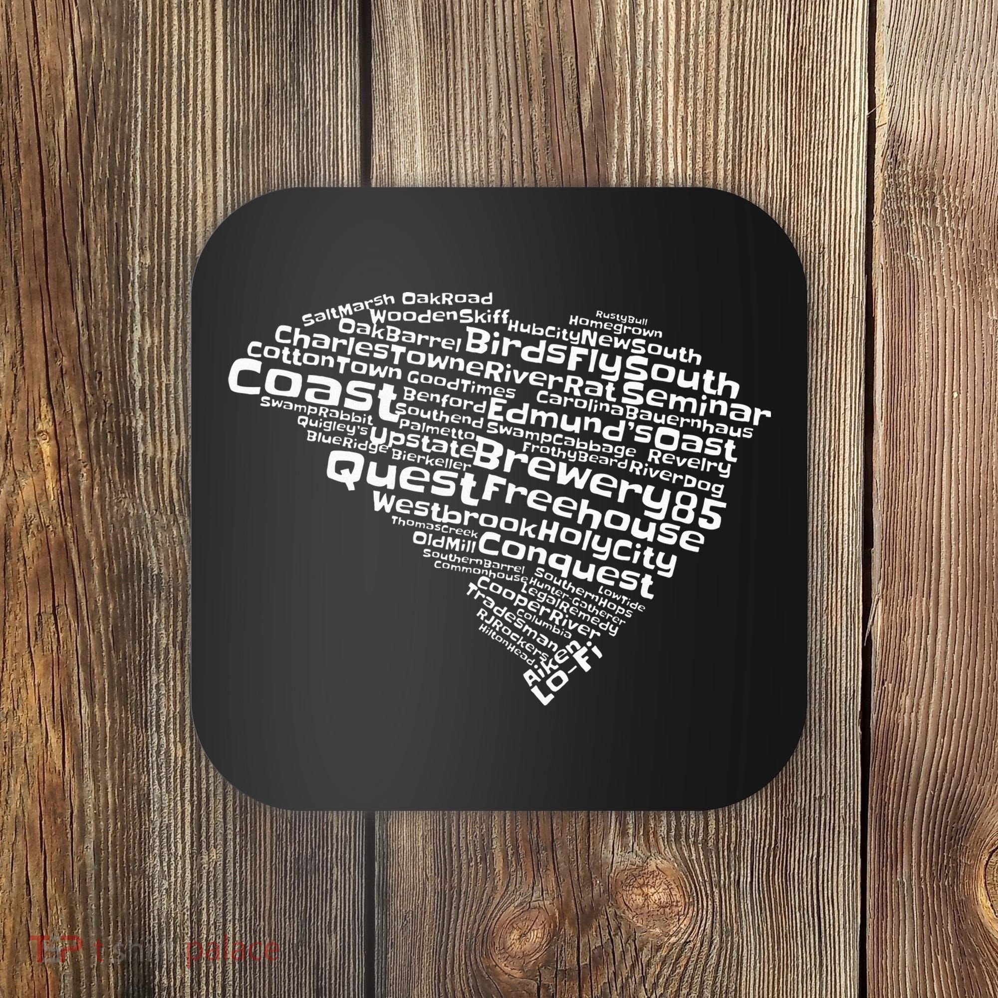 Drink Local South Carolina Breweries Coaster
