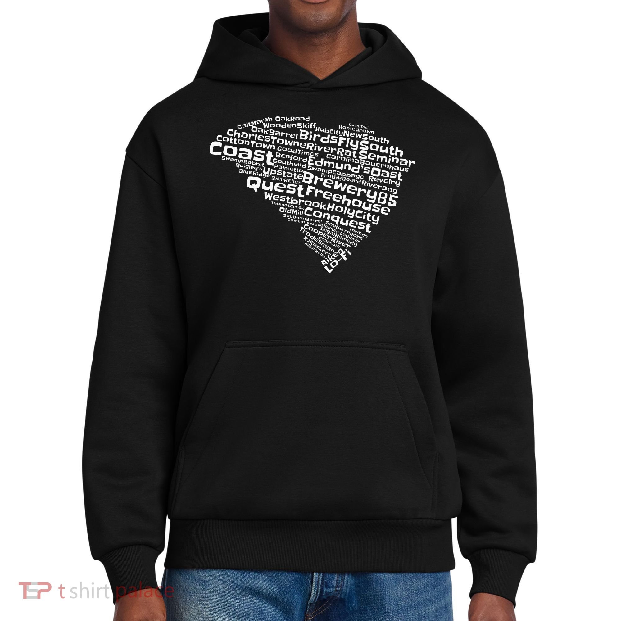 Drink Local South Carolina Breweries District V.I.T. Heavyweight Hoodie