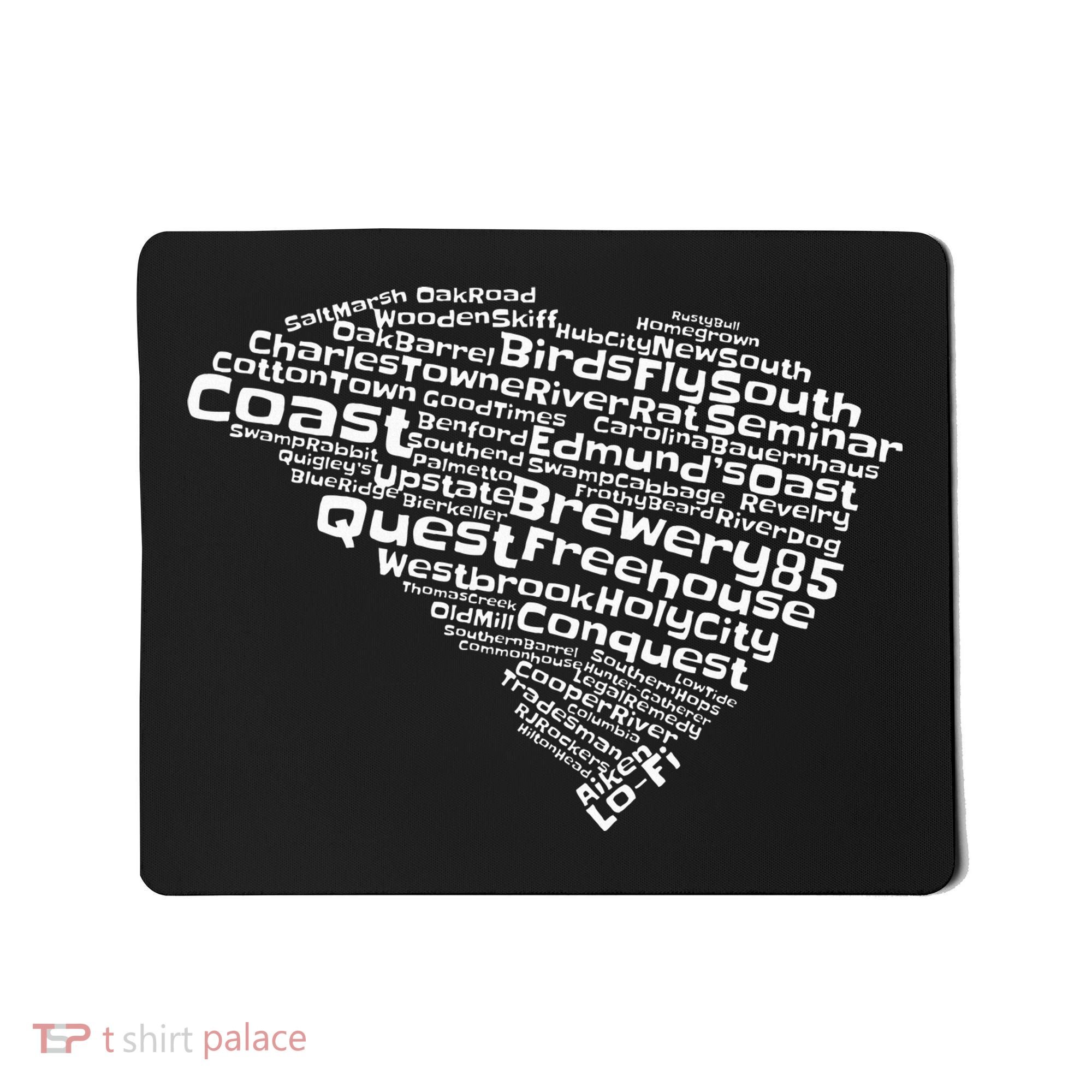 Drink Local South Carolina Breweries Mousepad