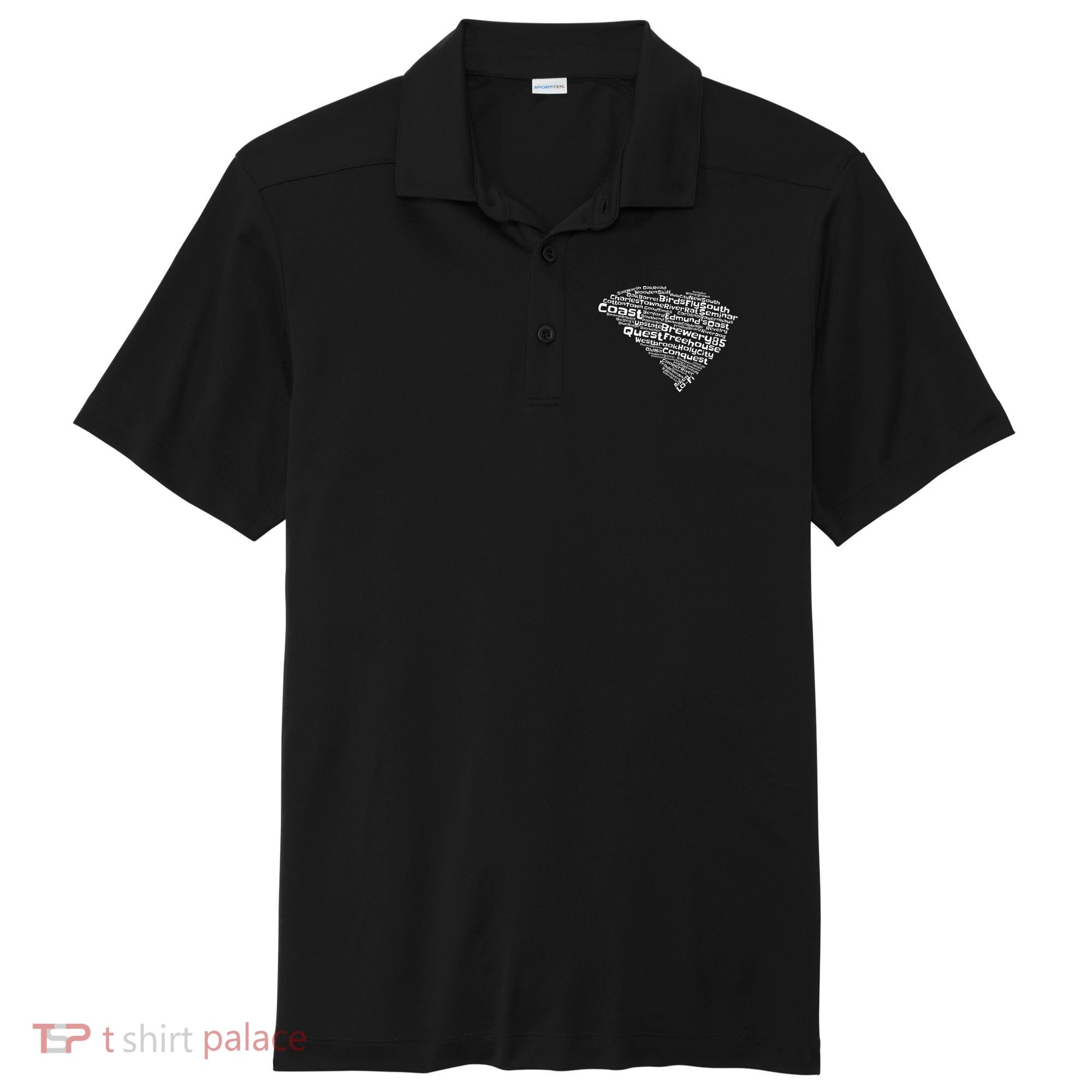 Drink Local South Carolina Breweries Sport-Tek Posi-UV Pro Polo