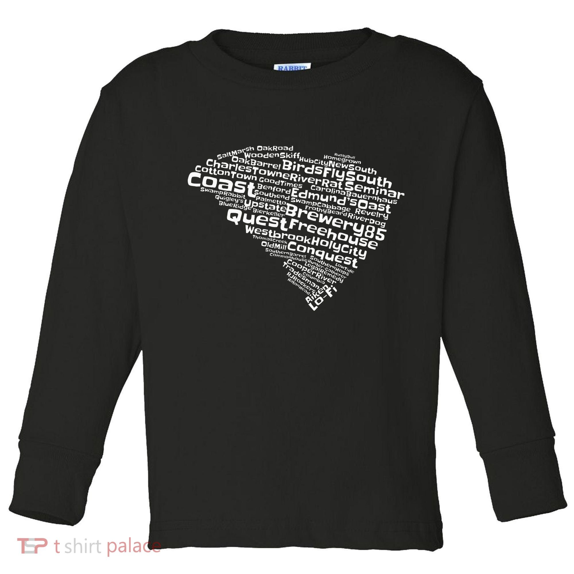 Drink Local South Carolina Breweries Toddler Long Sleeve Shirt
