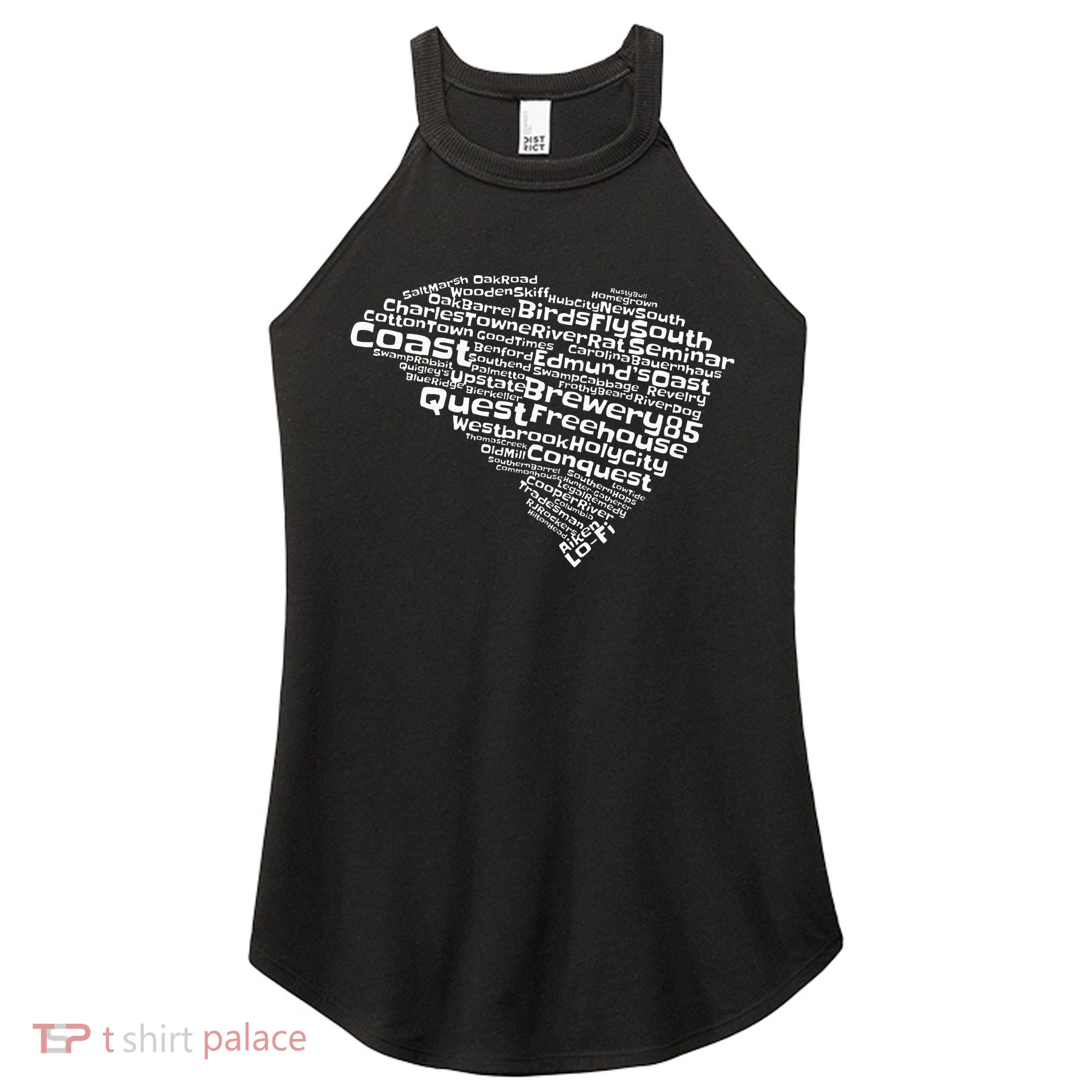 Drink Local South Carolina Breweries Women's Perfect Tri Rocker Tank