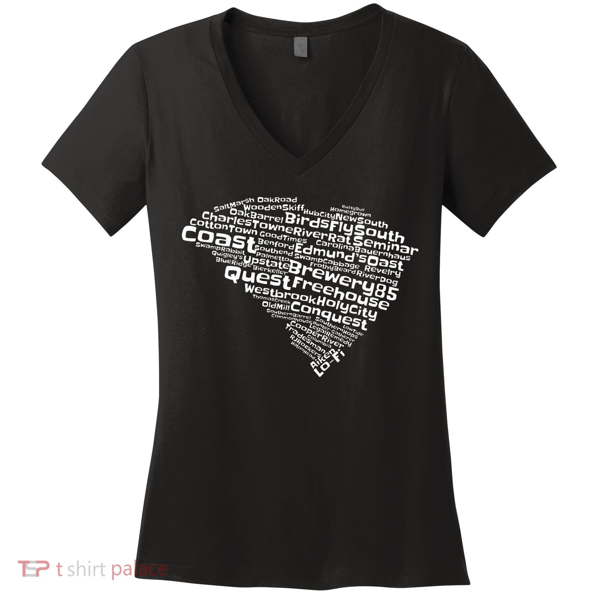 Drink Local South Carolina Breweries Women's V-Neck T-Shirt