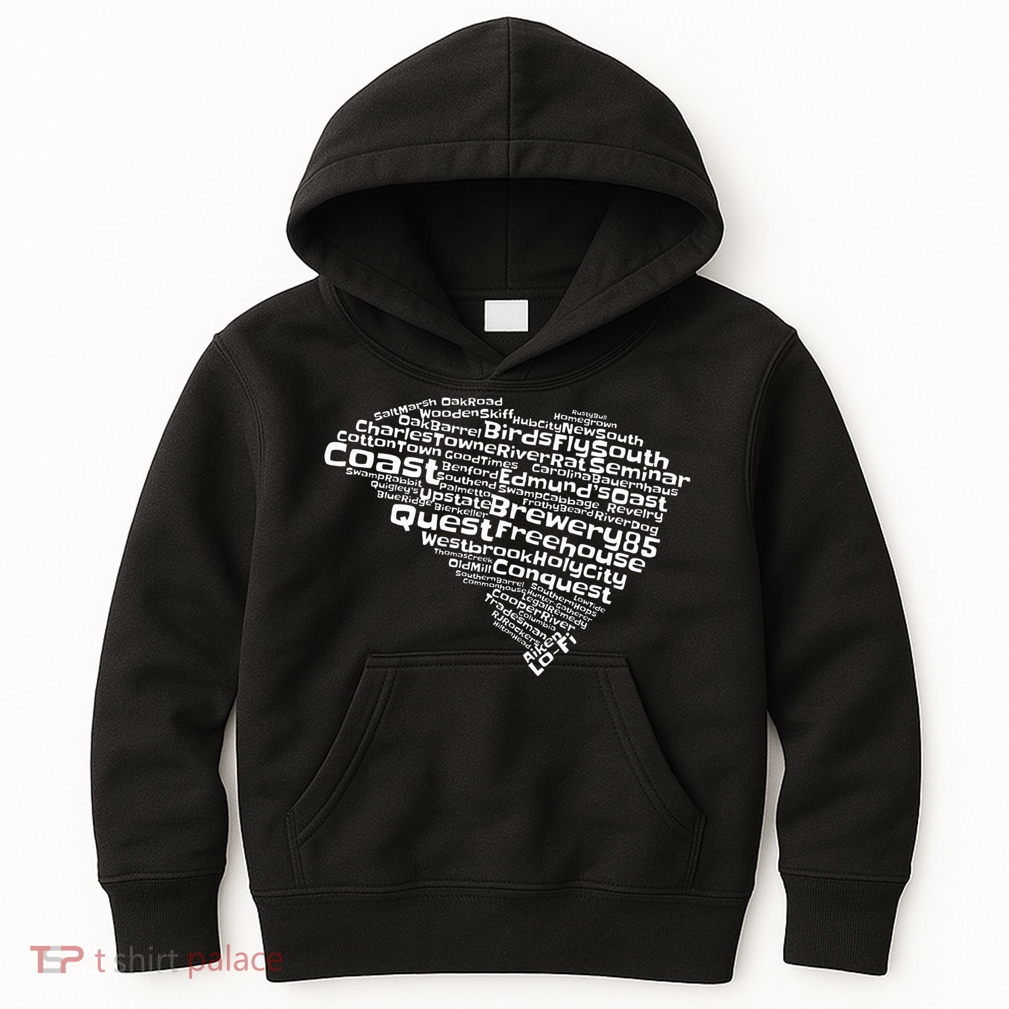 Drink Local South Carolina Breweries Kids Hoodie