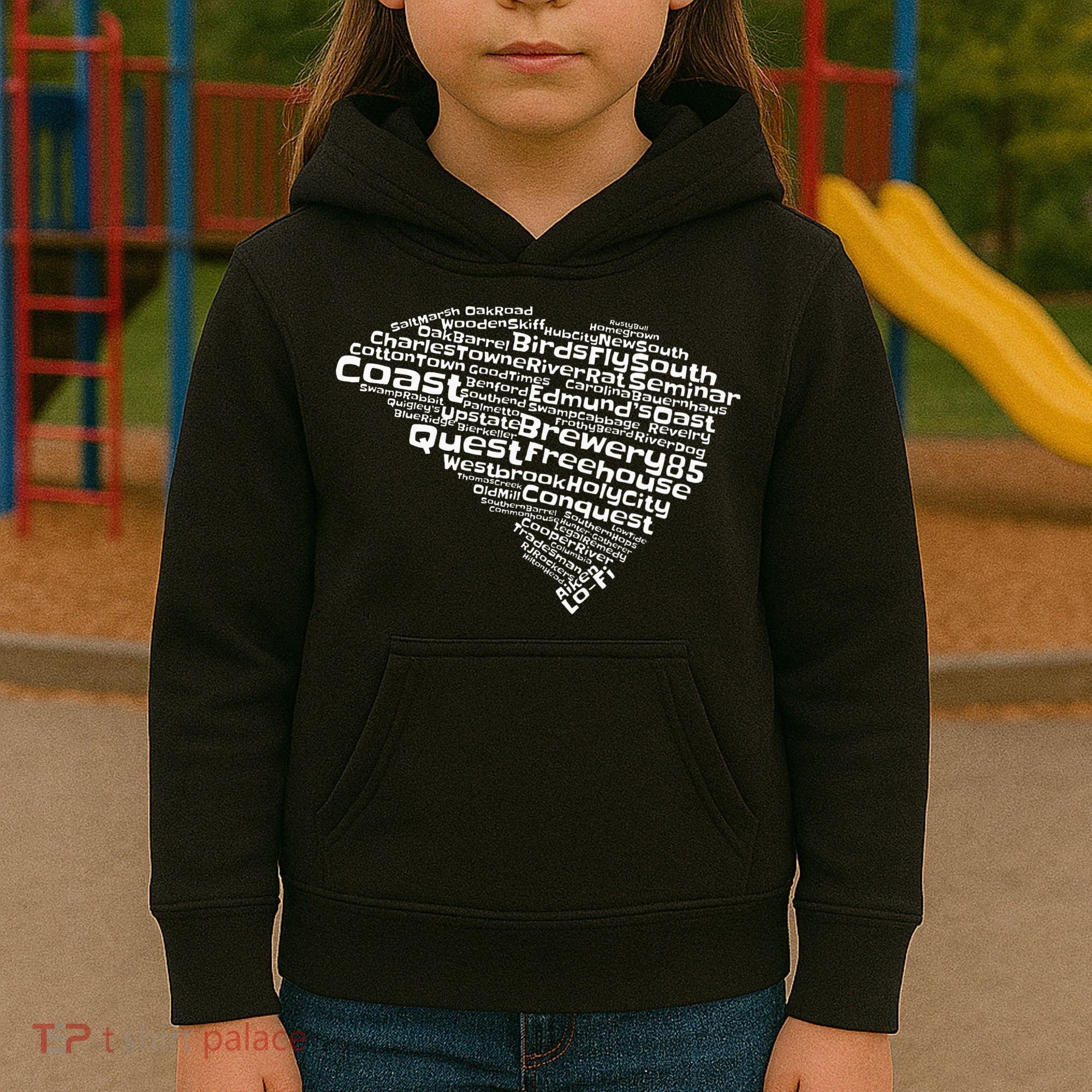 Drink Local South Carolina Breweries Kids Hoodie