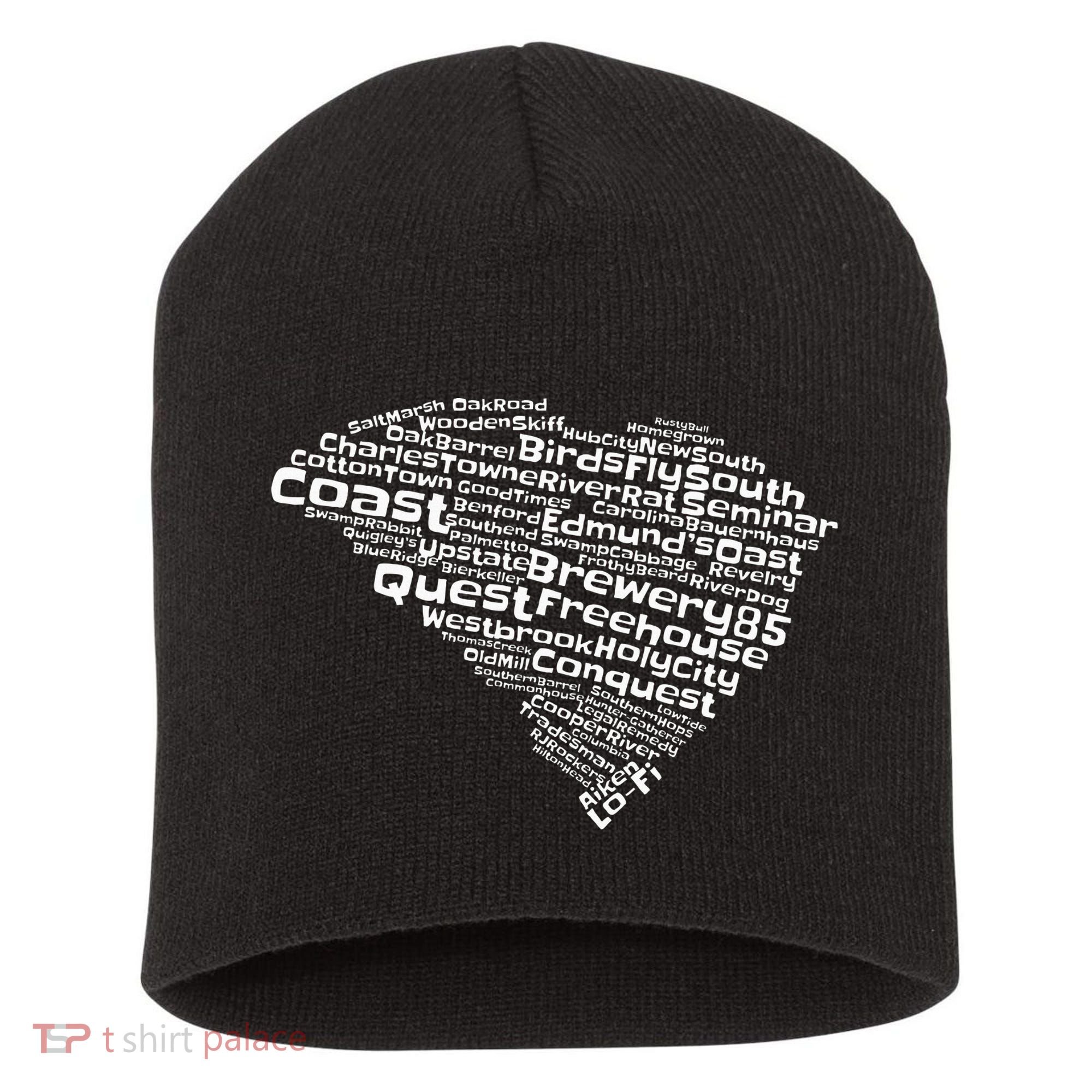 Drink Local South Carolina Breweries Short Acrylic Beanie