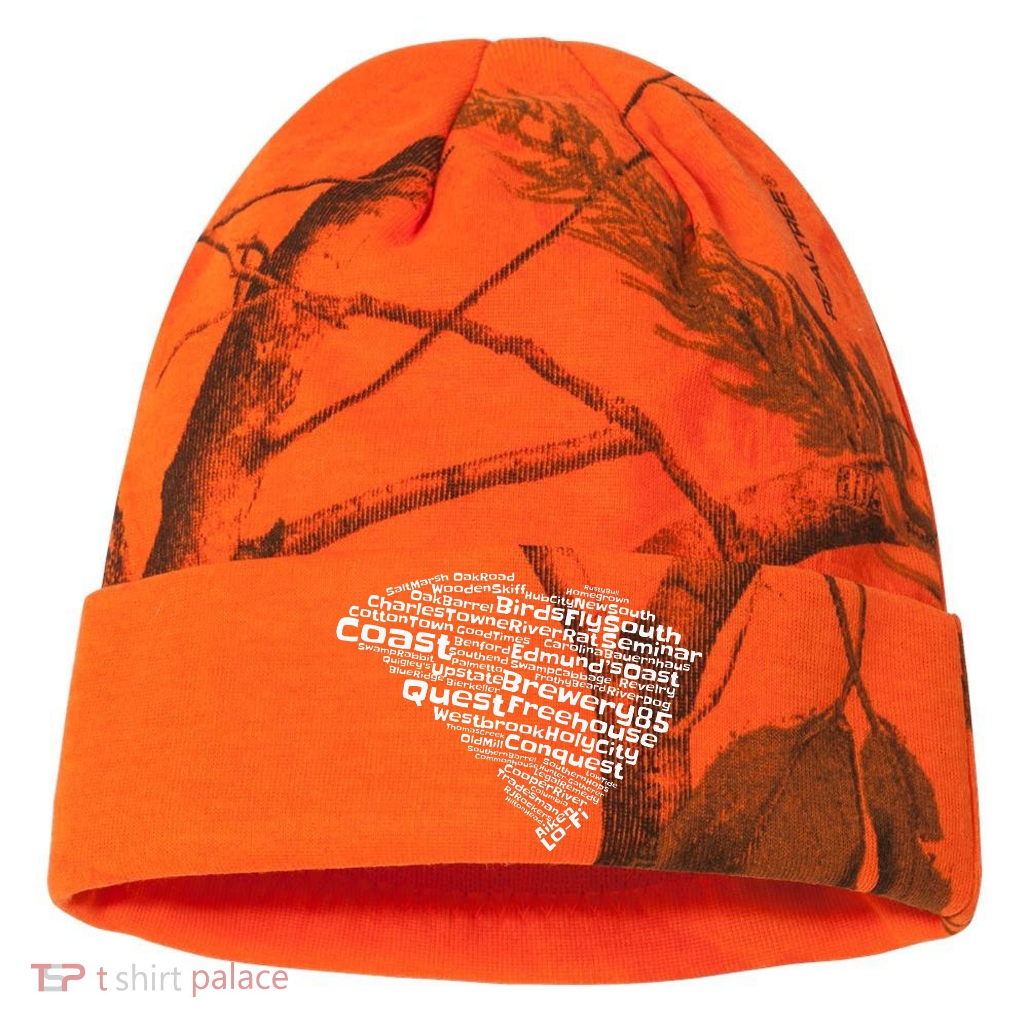 Drink Local South Carolina Breweries Kati Licensed 12" Camo Cuffed Beanie