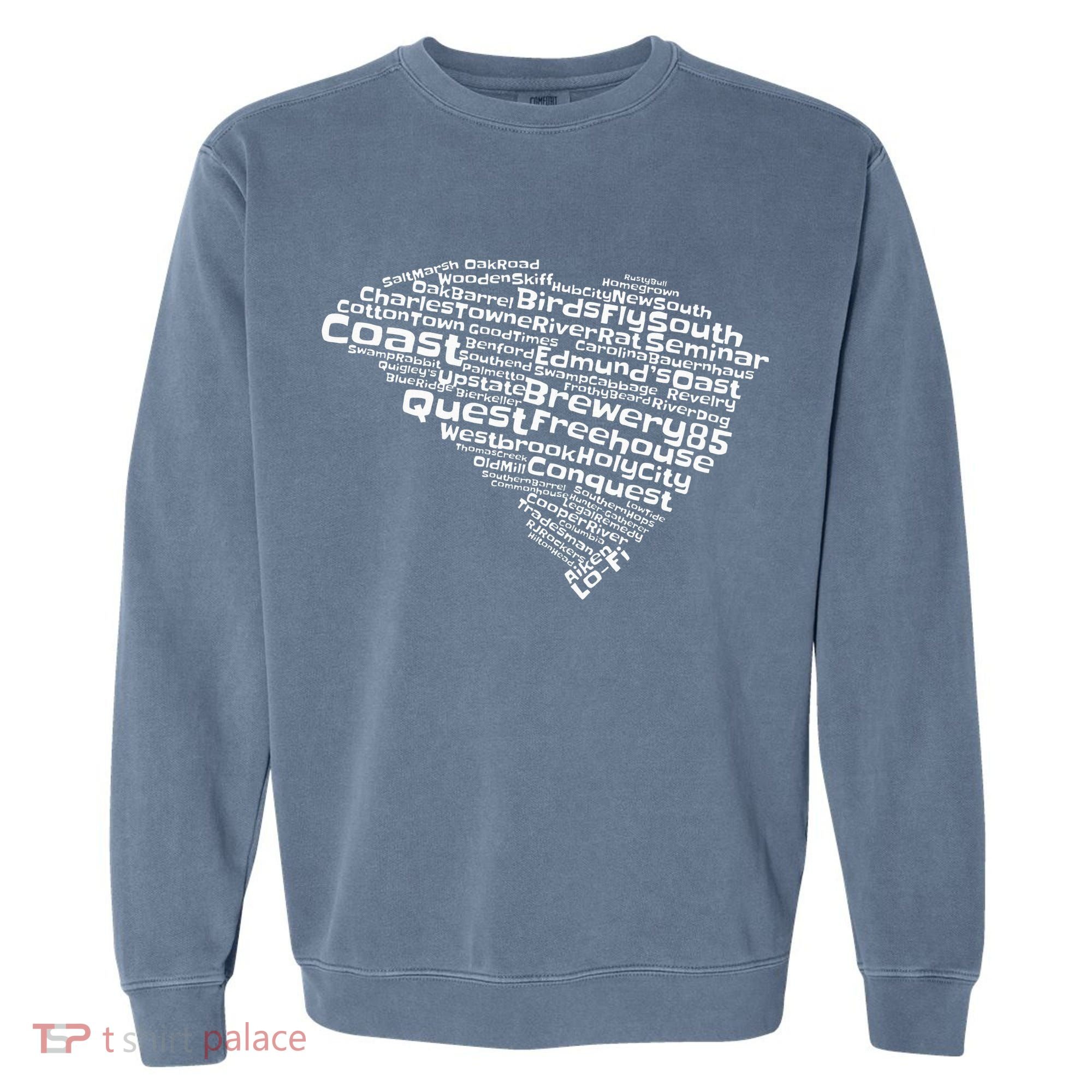 Drink Local South Carolina Breweries Garment-Dyed Sweatshirt