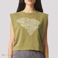 Drink Local South Carolina Breweries Garment-Dyed Women's Muscle Tee thumb 2