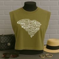 Drink Local South Carolina Breweries Garment-Dyed Women's Muscle Tee thumb 3