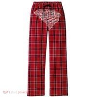 Drink Local South Carolina Breweries Women's Flannel Plaid Pajama Pants thumb 0