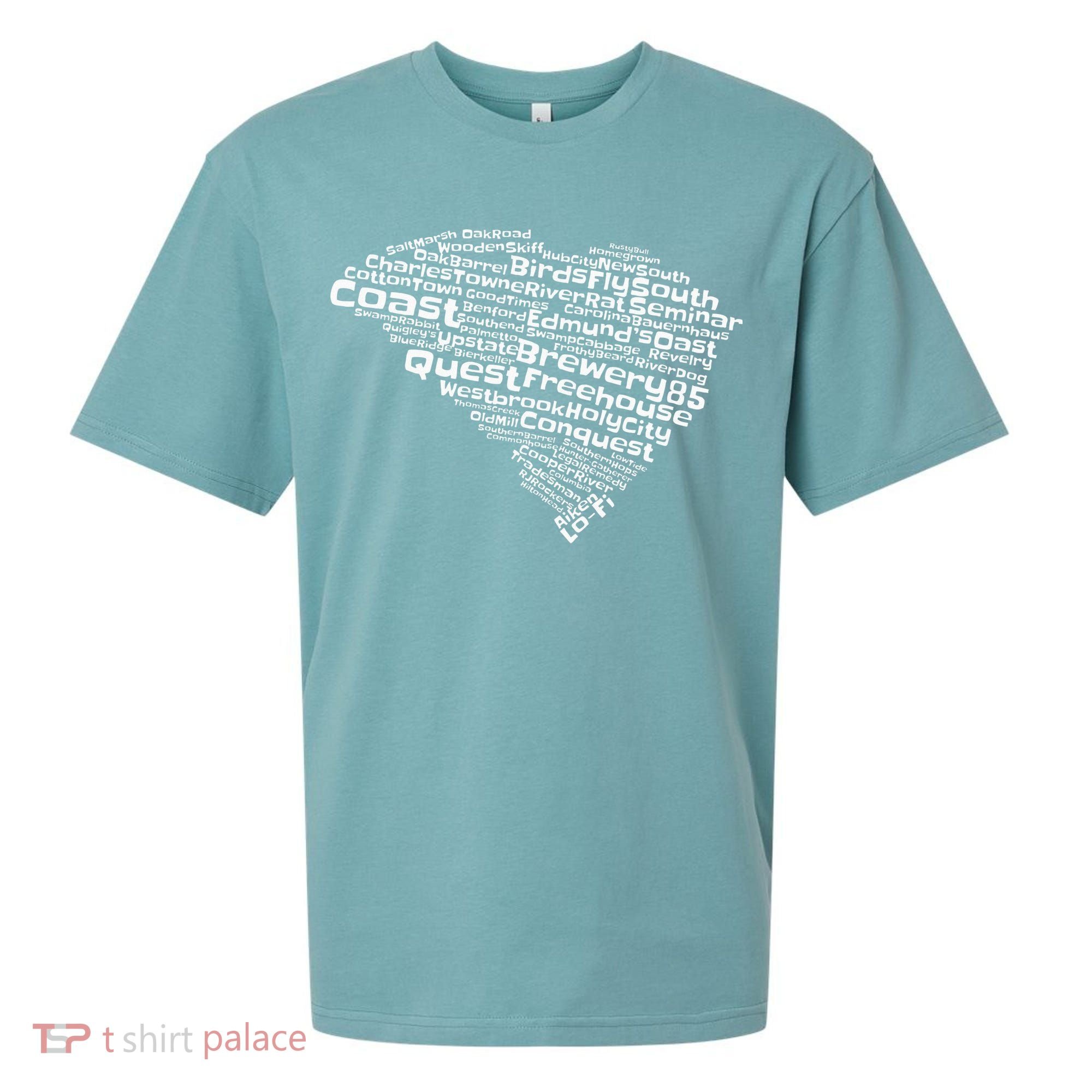 Drink Local South Carolina Breweries Sueded Cloud Jersey T-Shirt